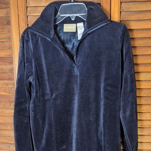 Liz Claiborne velour pullover